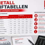 IG Metall Tariftabellen